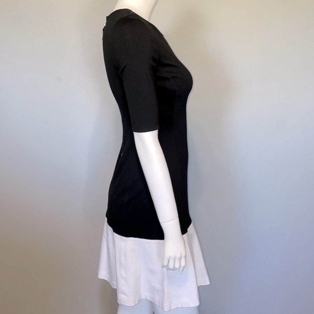 Banana Republic Colorblock Fit & Flair Stretch Dress EUC - Picture 5 of 13